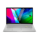 Ноутбук ASUS VivoBook 15  K513EA-L12289 Intel Core i7-1165G7/8Gb/512Gb SSD/15.6" FHD OLED (1920x1080)/WiFi6/FingerPrint/BT5.0/Cam/RU/EN Backlit Keyboard/1.8Kg/Silver/No OS/RU_EN_Keyboard
