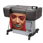 Широкоформатный принтер HP DesignJet Z9+ PS (24",9 colors, pigment ink, 2400x1200dpi,128 Gb(virtual),500 Gb HDD, GigEth/host USB type-A,stand,single sheet and roll feed,autocuttePS)
