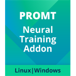 Право на использование программы PROMT Neural Translation Server – Training Addon (для ОС Win)Max пол-ей 1. Конкурентных л. 1