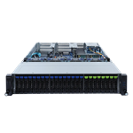 Серверная платформа Gigabyte Server Platform R282-N81 2U CPU(2)3rd Gen Xeon/2xHeatsink up to 270W/DIMM(32)/16x2,5''SATA/SAS/8x2,5''SATA/SAS/NVMe/2x2.5"SATA/SAS rear/2x1GbE/6xFHHL,2xLP/2x1600W/Rails  6NR282N81MR