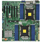 Материнская плата Supermicro Motherboard 2xCPU X11DPI-N 2nd Gen Xeon Scalable TDP 205W/ 16xDIMM/ 14xSATA/ C621 RAID 0/1/5/10/ 2xGE/ 4xPCIex16, 2xPCIex8/ M.2(PCIe)(E-ATX)Bulk