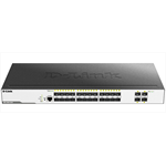 Коммутатор D-Link PROJ Managed L2 Switch 24x1000Base-X SFP, 4x10GBase-X SFP+, CLI, RJ45 Console, RPS, Dying Gasp