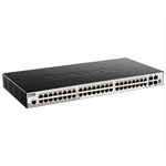 Коммутатор D-Link PROJ SmartPro L2+ Stackable Switch 48x1000Base-T, 4x10GBase-X SFP+, CLI, RJ45 Console