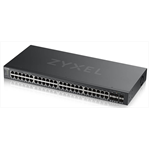 Коммутатор L2 коммутатор Zyxel NebulaFlex Pro GS2220-50, rack 19", 44xGE, 4 комбо-порта (SFP/RJ-45), 2xSFP