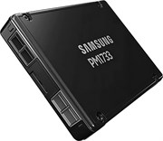 Твердотельный накопитель Samsung Enterprise SSD, 2.5"(SFF/U.2), PM1733 EVT2, 15360GB, NVMe PCIe Gen4 (1x4 or Dual Port x2), R7000/W3500Mb/s, IOPS(R4K) 1450K/135K, MTBF 2M, 1DWPD/5Y, OEM (analog MZWLJ15THALA-00007)