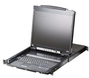 Квм консоль ATEN 19" Dual Rail LCD Console (PS/2-USB, VGA)