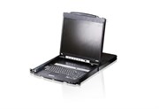 Kvm переключатель ATEN 19" 8-Port PS/2-USB VGA Dual Rail LCD KVM Switch