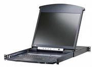 Квм консоль ATEN 17" 1-Local/Remote Share Access 16-Port Multi-Interface Cat 5 Dual Rail LCD KVM over IP switch