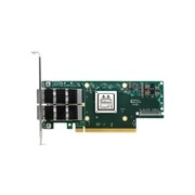 Сетевая карта NVIDIA MCX653106A-ECAT ConnectX-6 VPI Adapter Card EDR InfiniBand and 100GbE Dual-Port QSFP28 PCIe 3.0 x16