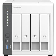 Системы хранения данных QNAP CHANNEL D4 (REV. C) QC 2GhzCPU/4Gb/upto 4HDD, upto 12 with TL-D800C/SATA(3,5'')/ 1xUSB3.2 2xUSB2.0/1x1GbE 1x2,5GbE/iSCSI/1xPS/2YW