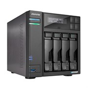 Cетевое хранилище ASUSTOR AS6704T 4-Bay NAS/Intel Celeron N1505 2,0GHz/4GB DDR4, noHDD(HDD,SSD)/2x2,5Gbe(LAN)/2xUSB3.2,HDMI; 90IX01N1-BW3S20
