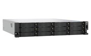 Система хранения данных QNAP ENTERPRISE 2U TS-h1277AXU-RP-EU-RU 8C 5,3GhzCPU/32Gb(upto128Gb)/upto 12HDDs/SATA(3,5" 2,5")/ 2xUSB3.2/3xExp.slot/2x2.5GbE 2X10Gb(BASE-T)/iSCSI/2xPS/5YW