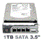 WVVDP Dell 1-TB 6G 7.2K 3.5 SATA w/F238F - фото 44945
