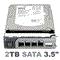 WYRR9 Dell 2-TB 6G 7.2K 3.5 SATA w/F238F - фото 44950