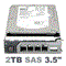 YY34F Dell 2-TB 6G 7.2K 3.5 SAS w/F238F - фото 44993