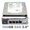 YP777 Dell 500-GB 3G 7.2K 3.5 SAS w/F238F - фото 45002