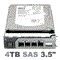 YMX9H Dell 4-TB 6G 7.2K 3.5 SAS w/F238F - фото 45003