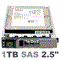 Y15RF Dell 1-TB 6G 7.2K 2.5 SAS w/G176J - фото 45044