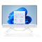 Моноблок HP 27-cb1102ci NT 27" FHD(1920x1080) Core i3-1215U, 8GB DDR4 3200 (1x8GB), SSD 512Gb,  Intel Internal Graphics, noDVD, kbd&mouse wired, HD Webcam, Starry White, Windows11, 1Y Wty - фото 46203