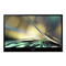 Монитор 15,6'' ACER PM168QKTsmiuu   OLED     UltraThin Silver 10 point MultiTouch, 16:9, OLED, 3840x2160, 1ms, 400cd, 60Hz, 1xMiniHDMI + 2xType-C(20W), 1Wx2,  HDR 400, Delta E<2 - фото 46521