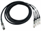 Модуль 40G QSFP-40G->4xSFP+ DAC, дальность до 3м - фото 50879