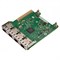 Сетевая карта Dell Broadcom 5720, 4 порта, 1Gb 540-BBBW (FM487) - фото 54965
