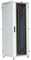 ITK Шкаф сетевой 19" LINEA N 42U 600х800 мм стеклянная передняя дверь серый - фото 59396